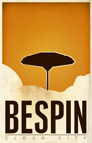 Illustration for article titled Retro-Style Travel Posters For Planets In The Star Wars Universe